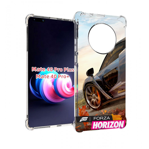 Чехол MyPads Forza Horizon 4 для Huawei Mate 40 Pro+ Plus задняя-панель-накладка-бампер чехол mypads forza horizon 4 для tcl 40 xe задняя панель накладка бампер