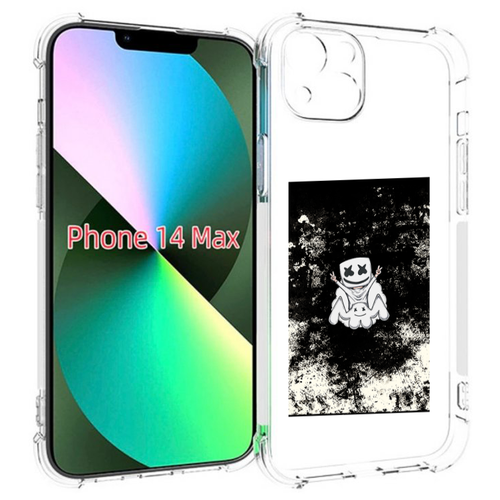 Чехол MyPads маршмеллоу-френдс для iPhone 14 Plus (6.7) задняя-панель-накладка-бампер чехол mypads маршмеллоу френдс для iphone 14 plus 6 7 задняя панель накладка бампер