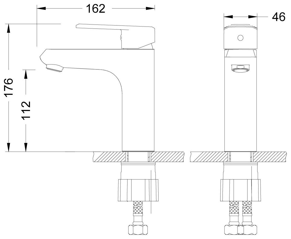 Комплект смесителей Lemark Point LM0380C "3 в 1"