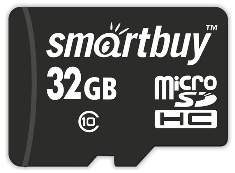 Карта памяти MicroSD 32 Гб + адаптер / SD карта SmartBuy High Speed 32GB Class 10 SB32GBSDCL10-01LE (Карта памяти микро СД для телефона, фотоаппарата) - фотография № 2