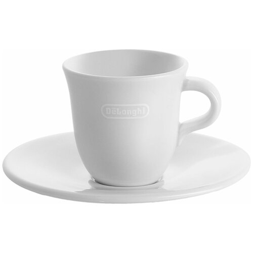 DeLonghi Набор чашек с блюдцем DLSC308 Espresso (2 шт.)
