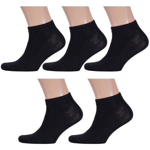 Носки Альтаир, 5 пар, размер 25 (39-41), черный носки альтаир 5 пар размер 25 39 40 черный