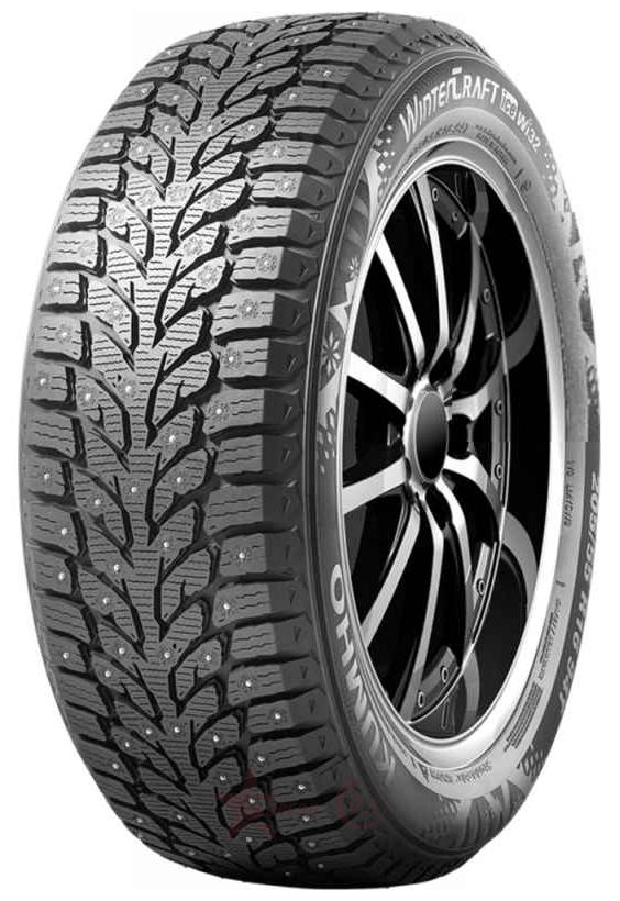 Автошина Kumho WinterCraft Ice Wi32 195/55 R16 91T XL шипованная