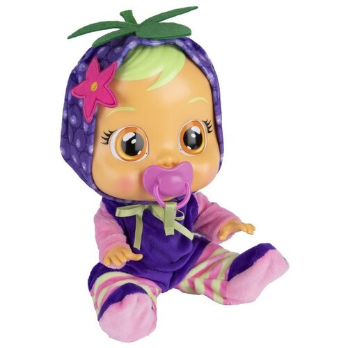 Интерактивная кукла IMC Toys Cry Babies Tutti Frutti, плачущий младенец Mori, 31 см, 81383 мультиколор