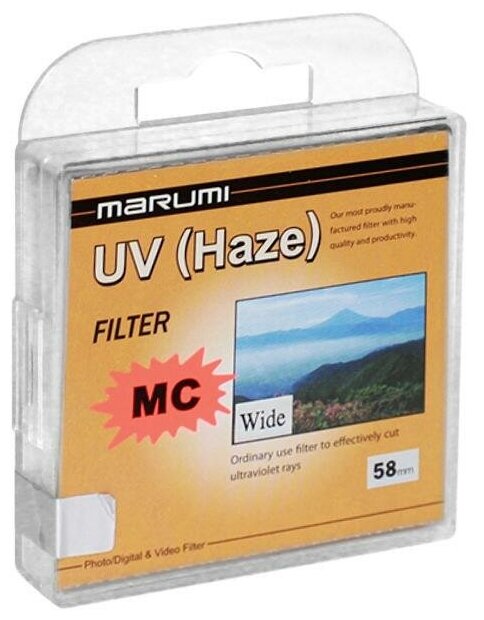 Светофильтр Marumi Wide MC-UV 58mm