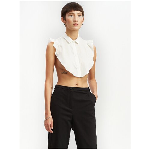 Брюки  SokolovaBogorodskaya, демисезон/лето, полуприлегающий силуэт, классический стиль, карманы, стрейч, размер 44, черный