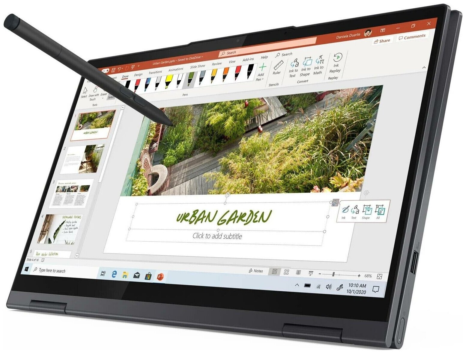 Ноутбук-трансформер Lenovo Yoga 7 14ITL5 14 IPS Intel Core i5 1135G7 Intel Evo 24ГГц 8ГБ 51