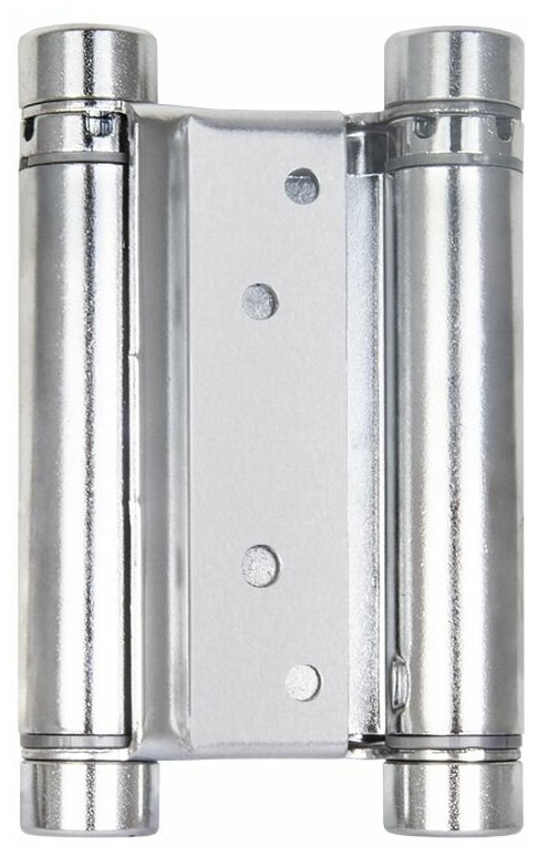 Петля маятниковая (барная) ALDEGHI LUIGI, двусторонняя, 100х70х1.5 мм (хром) - фотография № 1