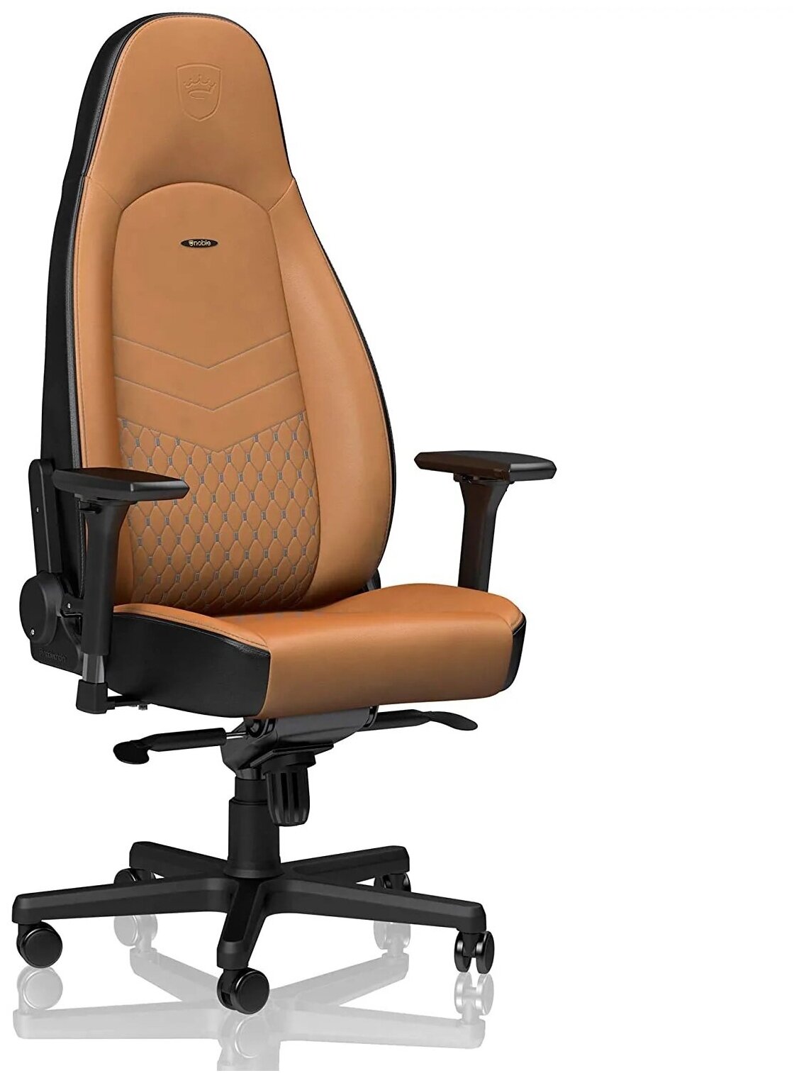 Компьютерное кресло noblechairs Real Leather Cognac/Black