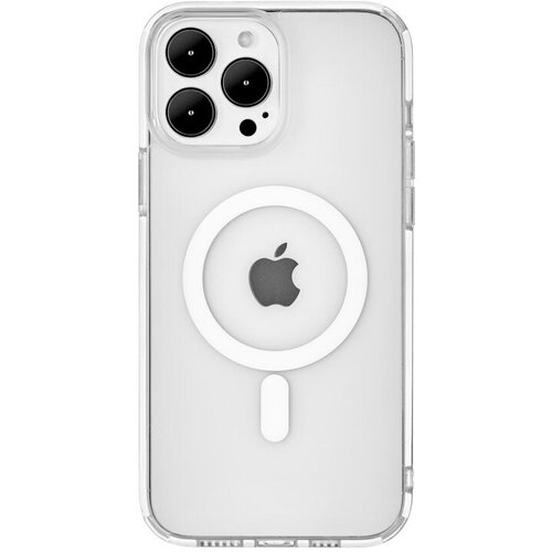 Чехол -крышка uBear Real MagCase для Apple iPhone 13ProMax, CS110TT67RL-I21M чехол задняя накладка для apple iphone 13 pro max прозрачный силикон