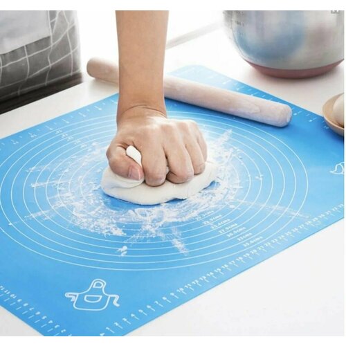 Коврик для раскатки теста силиконовый. 45*65