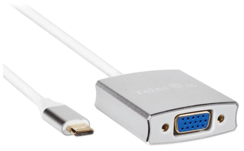 Кабель -адаптер USB3.1 Type-Cm --> VGA(f), Telecom