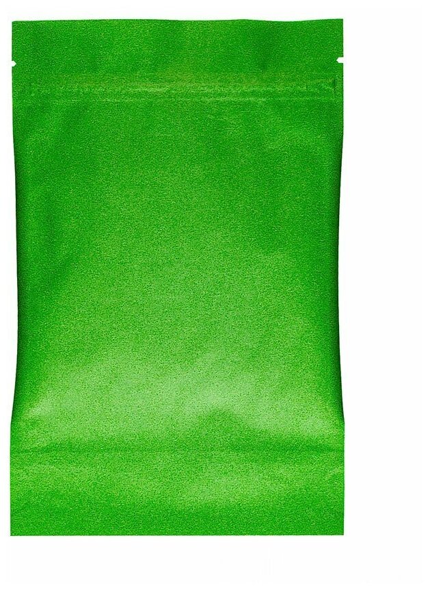 Пакет Дой-Пак 110*185(+30)мм, Крафт (зеленый), с окном, 50 шт. - фотография № 3