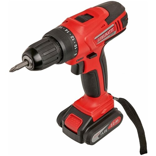 Аккумуляторная дрель-шуруповёрт FELISATTI ДА-1018Л2 51805100 633800₽