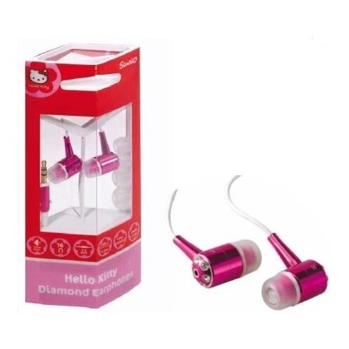 Наушники Ingo со сменными амбушюрами Hello Kitty проводные HEE030Z 55000₽