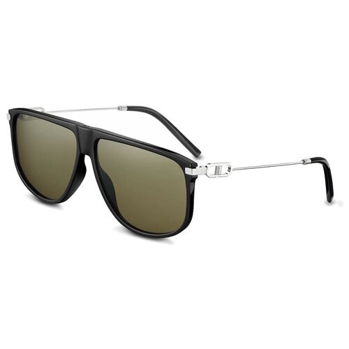 Солнцезащитные очки Dior, авиаторы, с защитой от УФ, для мужчин, серый