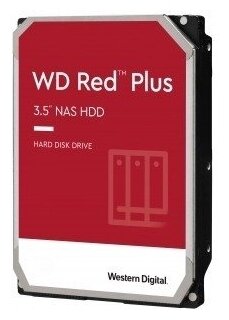 Western digital 12TB WD Red Plus (WD120EFBX) {Serial ATA III, 7200- rpm, 256Mb, 3.5