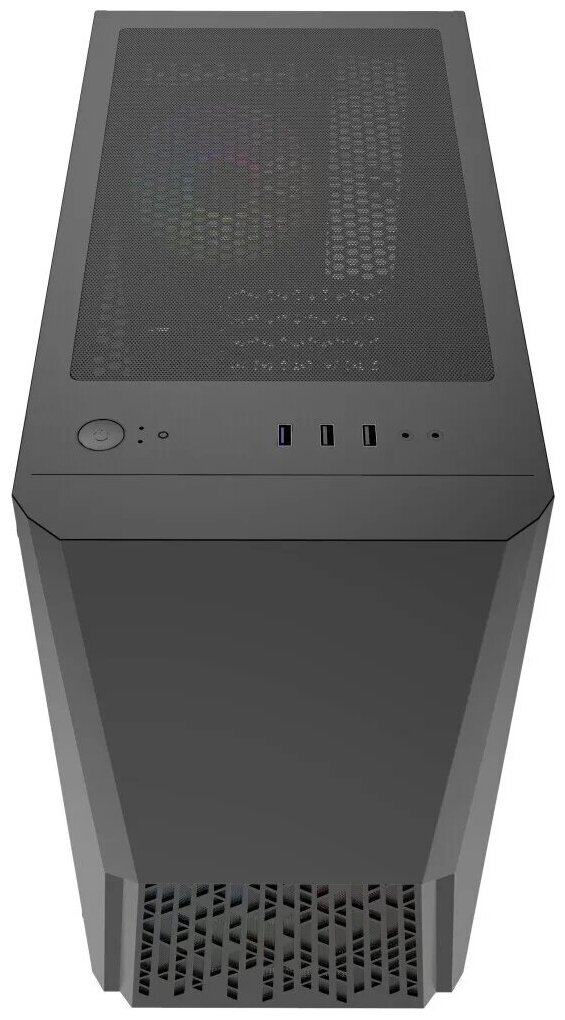 Корпус Powercase Alisio Micro X2B, черный (CAMIB-L2)
