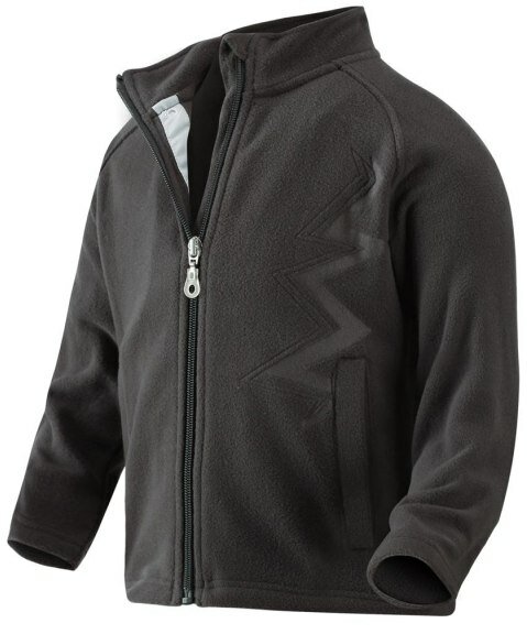 Флисовая кофта на молнии для мальчиков Reima, Cut Dark grey 526064-481, размер 134