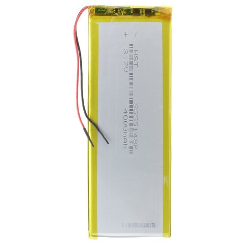 аккумулятор li pol батарея 386590 3 7v li pol 3200 mah 3 8x65x90 mm Батарея (аккумулятор) для универсальная 3555148p (3.5*55*148 mm) 3,7v Li-Pol 4000 mAh