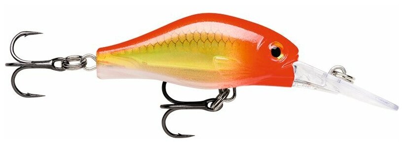 Воблер RAPALA Shadow Rap Fat Jack 04 /HH, 40 мм, 4 г