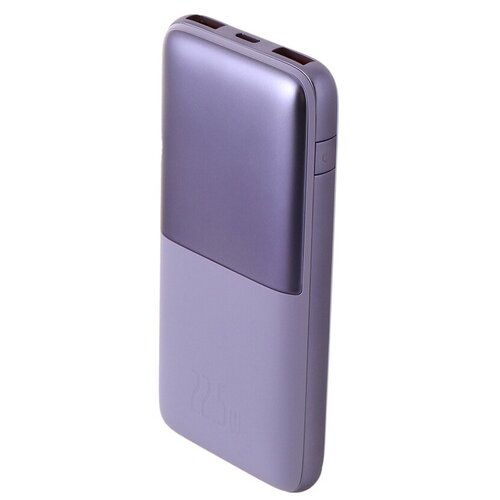 Внешний аккумулятор Baseus Power Bank Bipow Pro 10000mAh 225W Purple PPBD040005 200300₽