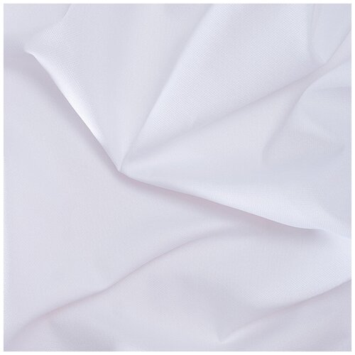 Ткань для столового белья Журавинка белый без рисунка (04С47)