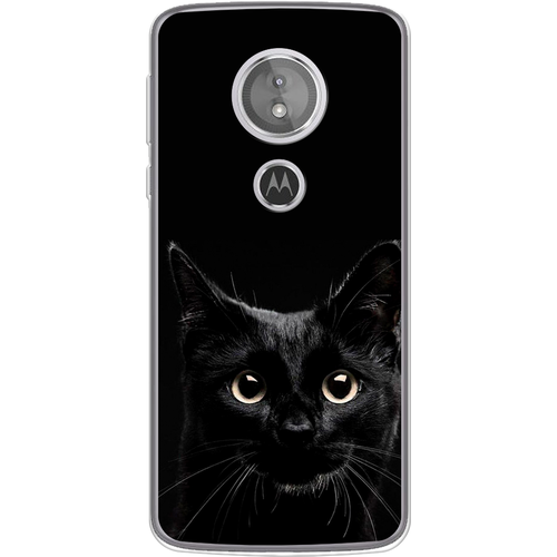 Силиконовый чехол на Motorola Moto G6 Play/E5 / Моторола Мото G6 Play/E5 Добрый кот