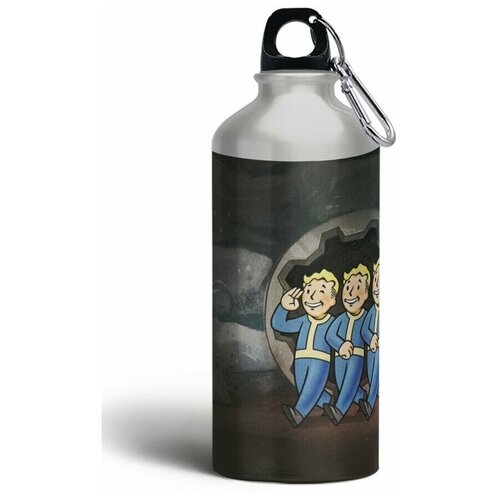 Бутылка фляга спортивная игры Fallout 76 (фолаут 76) - 5997