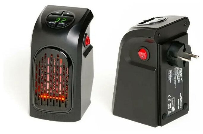 Портативный обогреватель Subor Handy Heater с пультом ДУ / Портативный мини обогреватель с пультом ДУ - фотография № 4