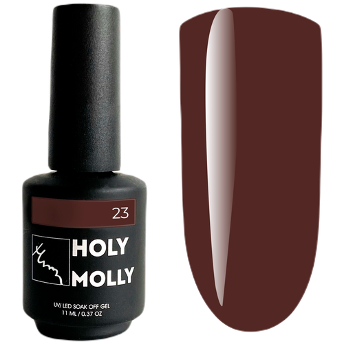 HOLY MOLLY гель-лак для ногтей Colors, 11 мл, 50 г, №023 гель лак алена каприз osen zima 023 8 мл