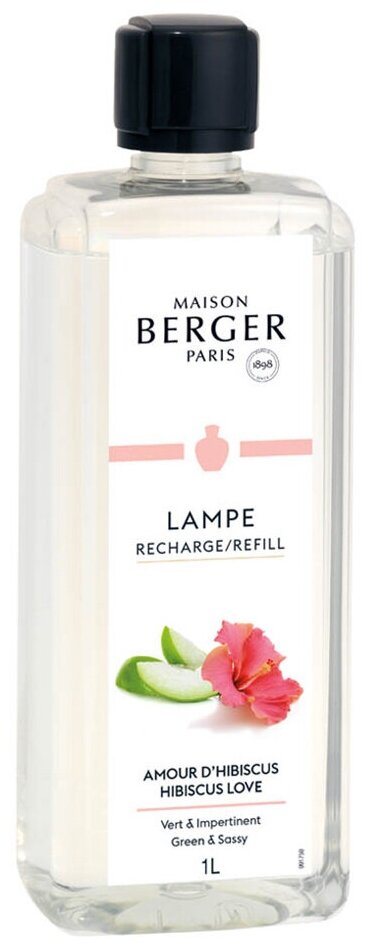 Аромат для лампы Берже Maison Berger гибискус и яблоко (Hibiscus Love) (Объем:500 мл)