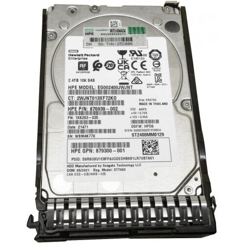 Жесткий диск HP 881457-B21 24Tb 10500 SAS 25 HDD 6213500₽