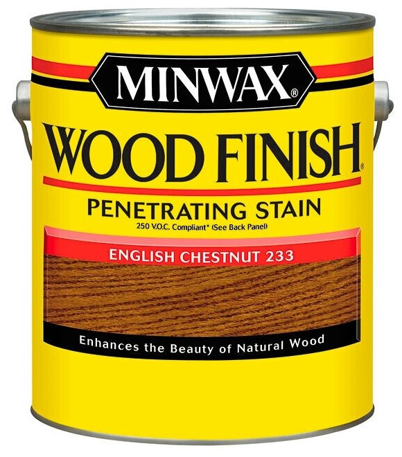 Морилка Minwax Wood Finish 233 Английский каштан 3,785 л