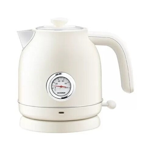 Чайник с датчиком температуры Qcooker Retro Electric Kettle 17L WhiteБелый 328200₽