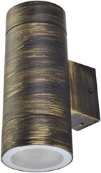 Настенный светильник Ecola черненая бронза на 2 лампы GX53 , IP65, 200–240В, 9х20