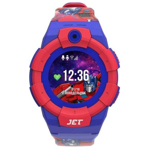 Смарт-часы Jet Kid Transformers 144 TFT синийкрасный OPTIMUS PRIME 330500₽