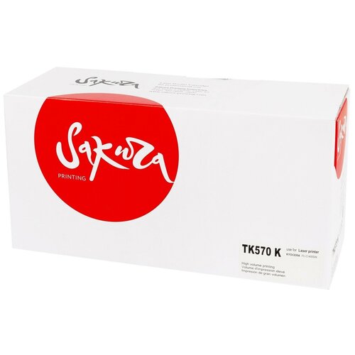 Картридж Sakura SATK570K (Kyocera TK-570K - 1T02HG0EU0) 12000 стр, черный драм картридж sakura dr2335 12000 стр черный