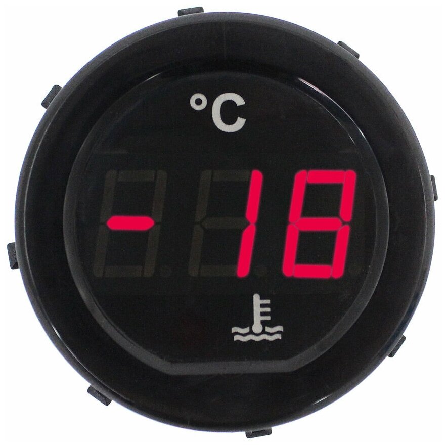 Указатель температуры (прибор цифровой) d52/60 мм CITY