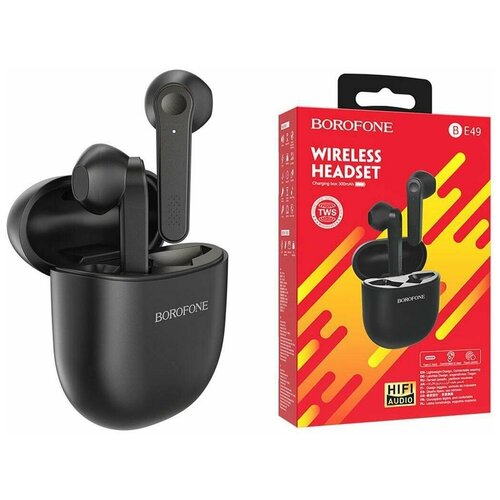 Беспроводные наушники BOROFONE BE49 Serenity Bluetooth 300 мАч черный 160000₽