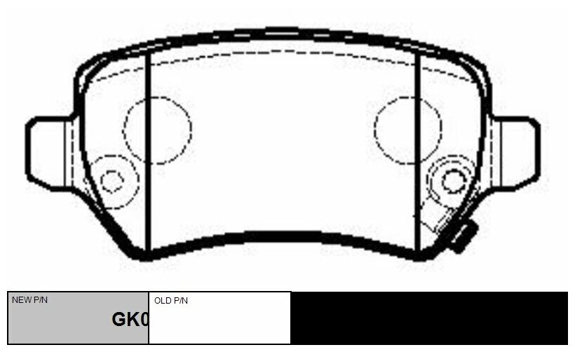 Ctr колодки тормозные gk0270