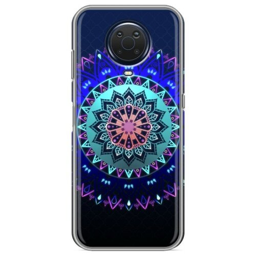 Дизайнерский силиконовый чехол для Nokia G10/G20 Светящиеся мандалы дизайнерский силиконовый чехол для iphone 7 plus 8 plus светящиеся мандалы