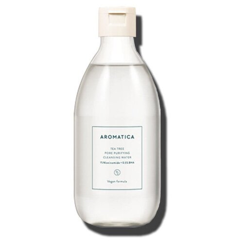 AROMATICA Tea Tree Pore Purifying Cleansing Water Очищающая вода для снятия макияжа с чайным деревом, 300мл