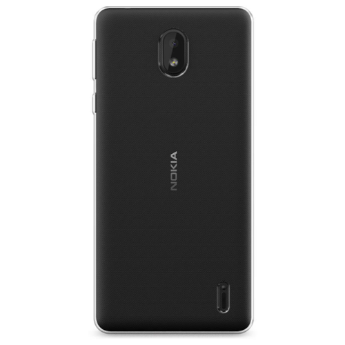 Чехол силиконовый для Nokia 1 Plus, прозрачный