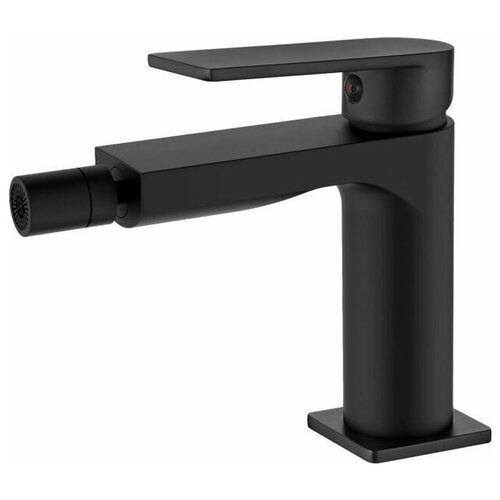 AQG Alpha, однорычажный смеситель для биде, цвет черный матовый, 01ALP200NG