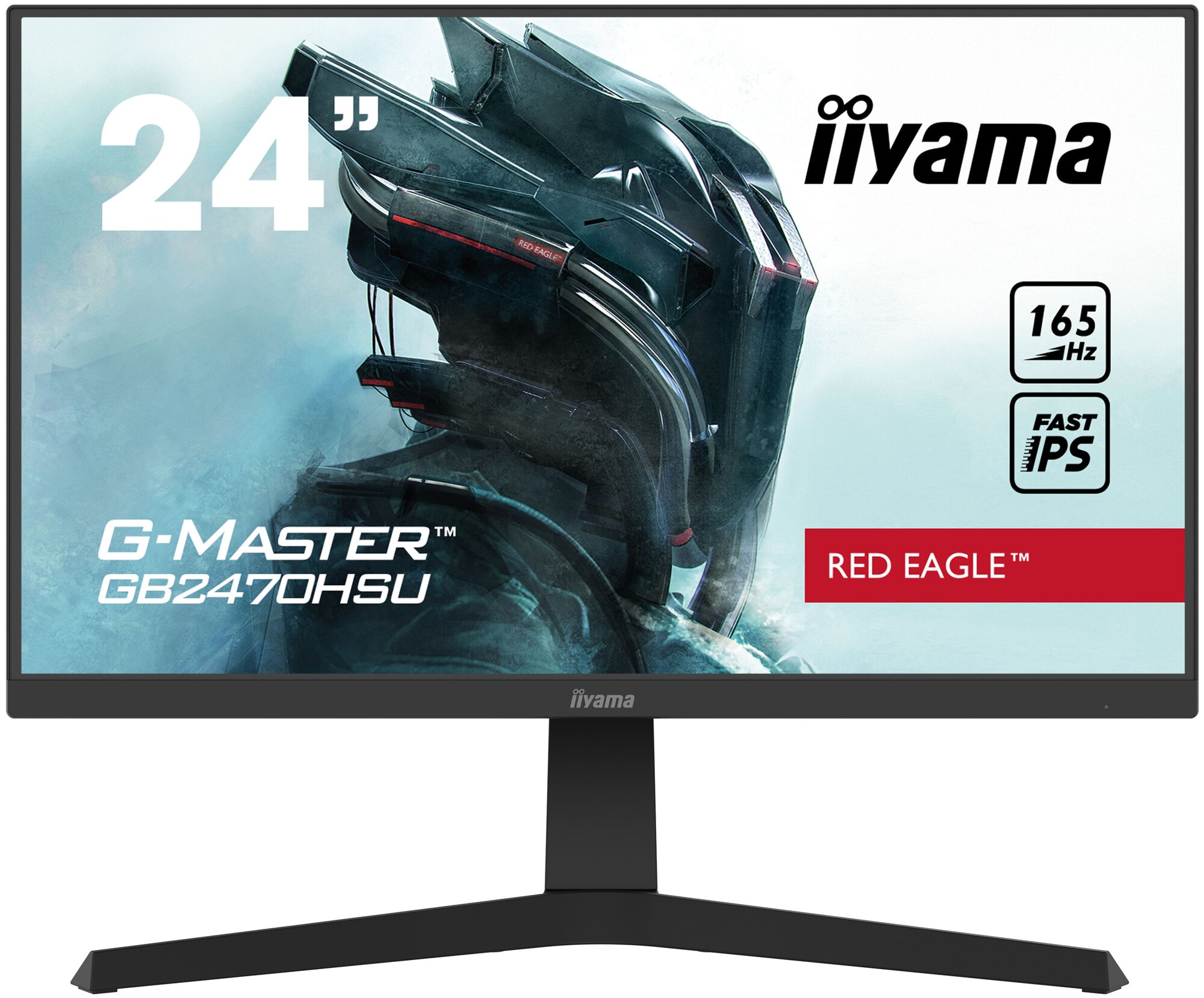 23.8" Монитор Iiyama G-Master GB2470HSU-B1, 1920x1080, IPS, черный