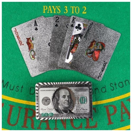 Карты игральные пластиковые 54 шт 25 мкр 86х57 см 676₽