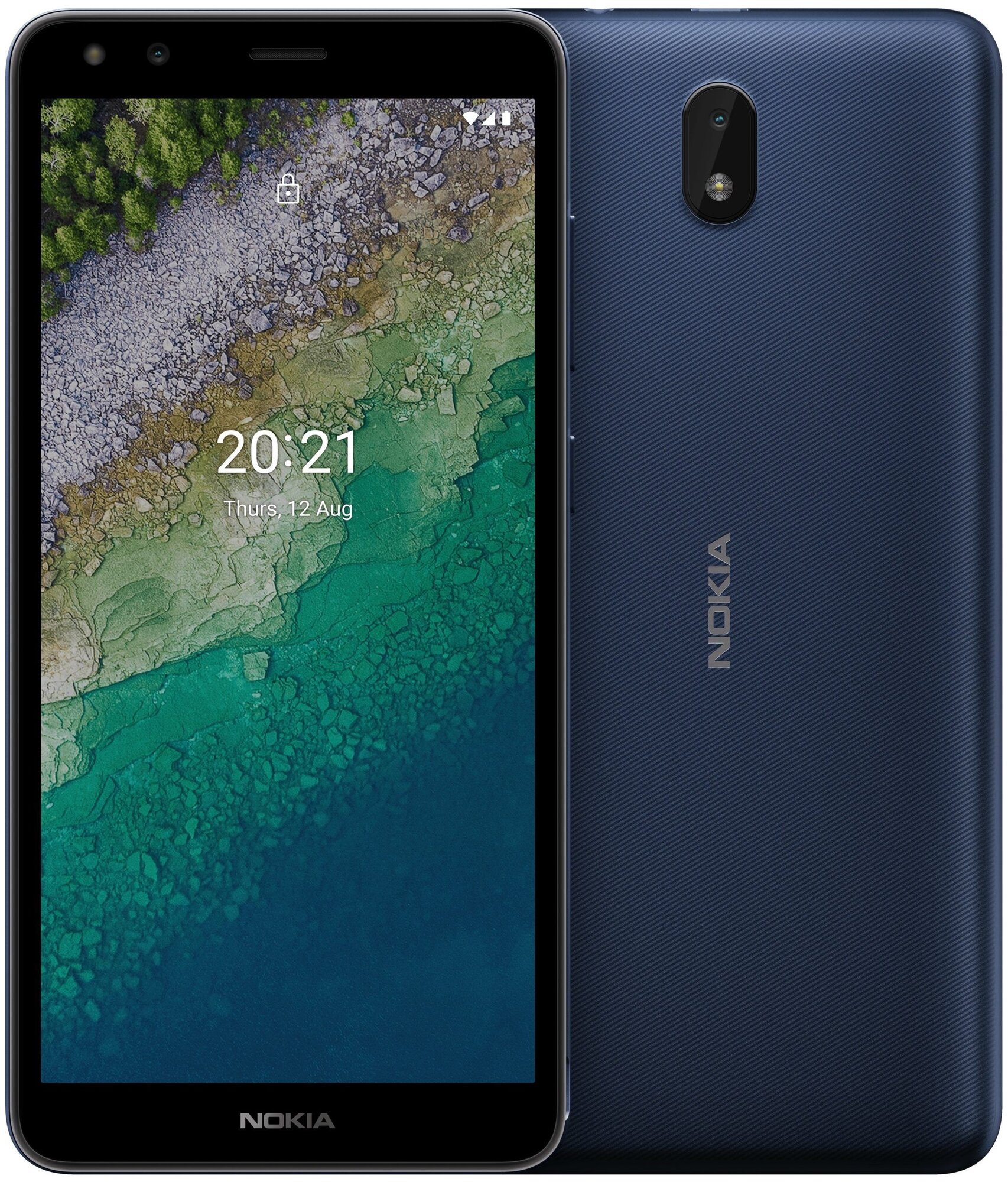 Nokia C01 Plus 16GB Полярная ночь .