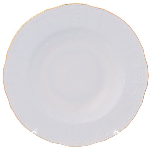 Набор тарелок глубоких Bernadotte Белый узор 21см(6 шт)