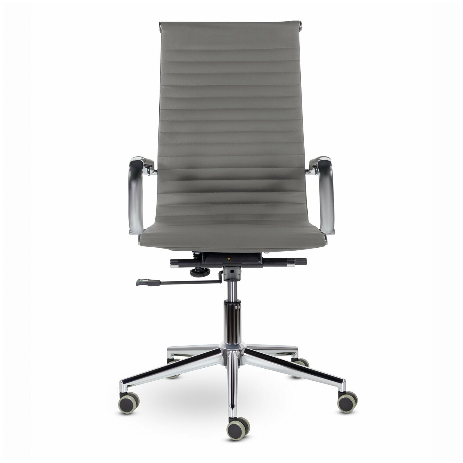 Кресло офисное BRABIX Premium Intense EX-531, экокожа, хром, темно-серое (532542) - фотография № 9